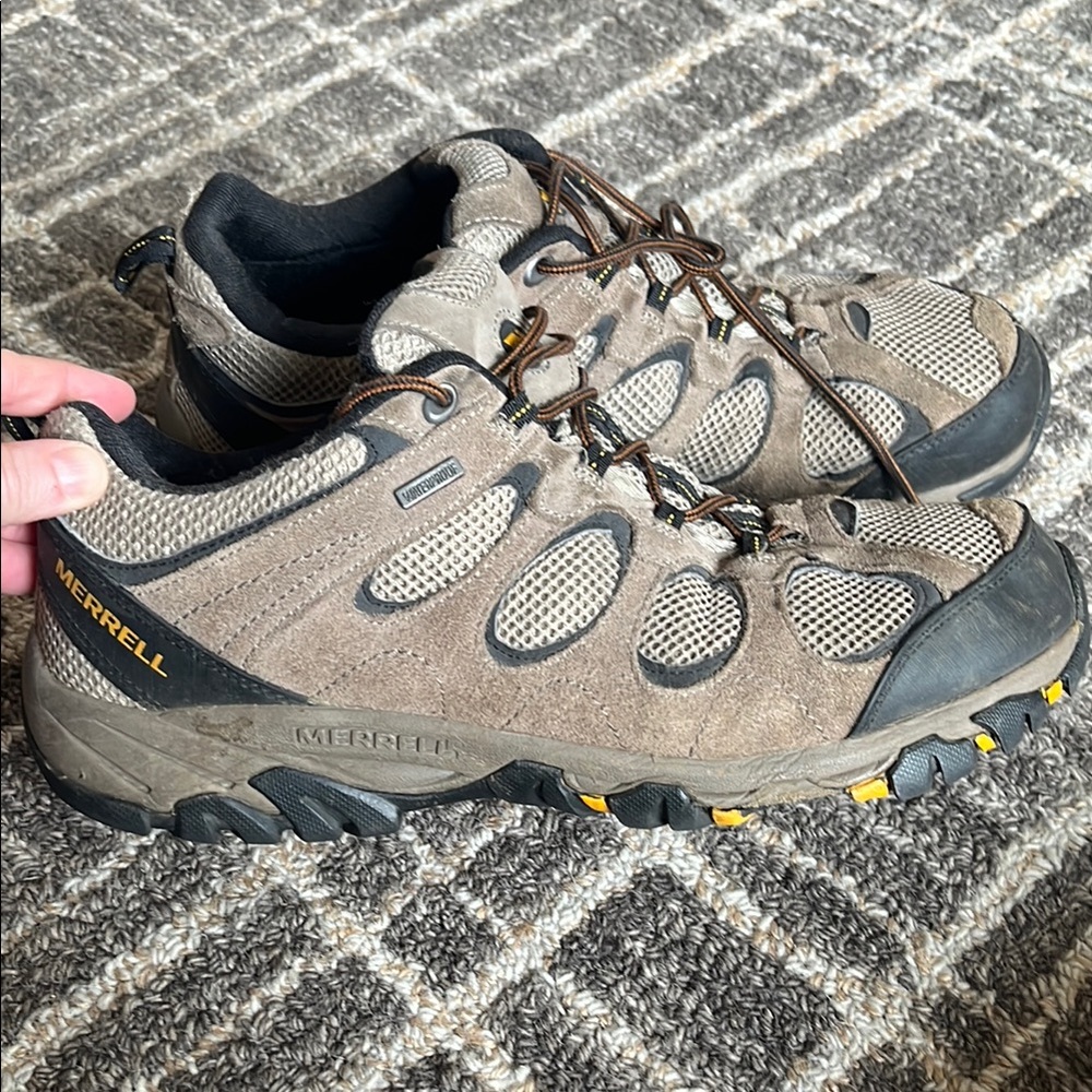 Merrell Men's Brown Hiking Shoes Moab 11.5